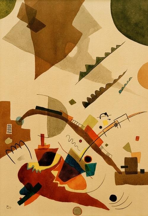 Wassily Kandinsky, Vibration (Bauhaus,Abstrakte Kunst)