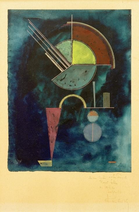 Wassily Kandinsky, Schwache Stütze (Abstrakte Kunst,Russische Kunst)