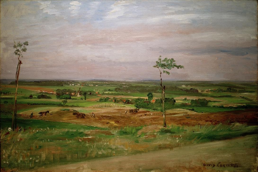 Lovis Corinth, Horst an der Ostsee (Deutsche Kunst,Kunst,Landschaft,Meer,Impressionismus,Jahrhundertwende,Privatsammlung,Signatur)