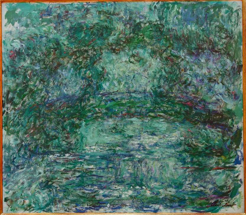 Claude Monet, Le Pont japonais (Brücke,Garten Und Park,Landschaft,Park,Impressionismus,Französische Kunst)