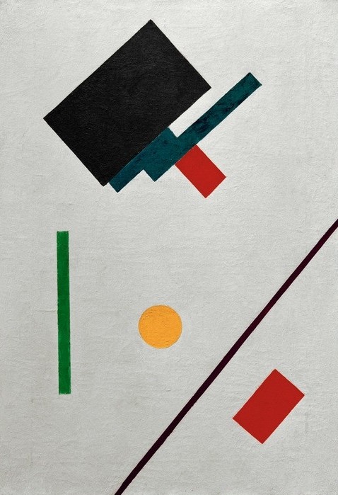 Kasimir Malewitsch, Suprematismus (Skizze) (Geometrie,Kunst,Sowjetische Kunst,Abstrakte Kunst,Russische Kunst,Studie,Kreis,Suprematismus,Ukrainische Kunst,Abstraktion,Viereck,Form)