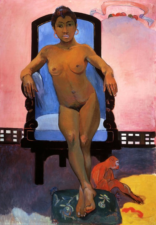 Paul Gauguin, Annah the Javanese (Affe,Tier)