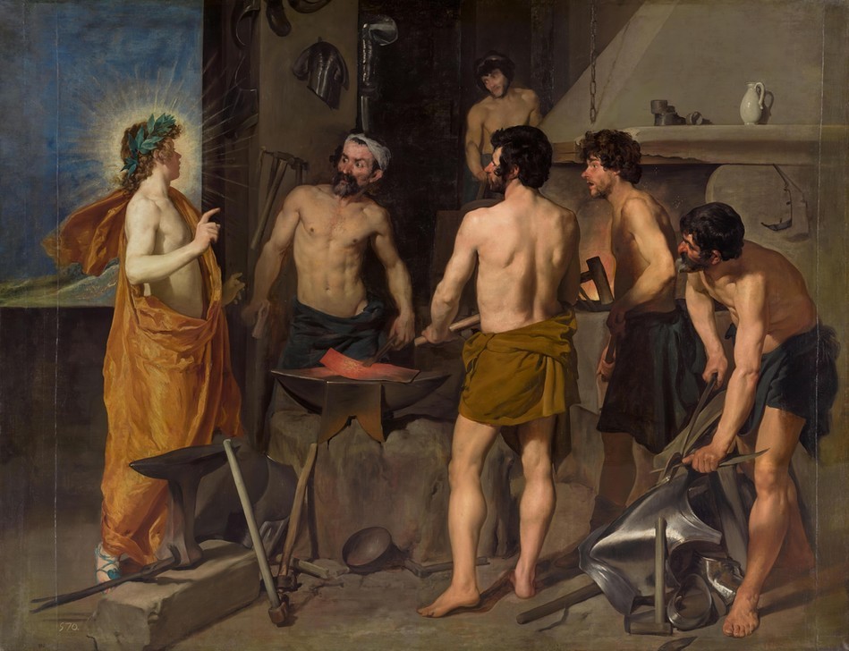 Diego Rodriguez de Silva y Velasquez, Vulcan’s Forge (Kunst,Mythologie)