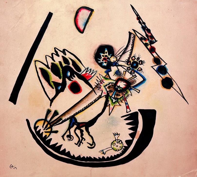 Wassily Kandinsky, Ohne Titel (Abstrakte Kunst,Russische Kunst)