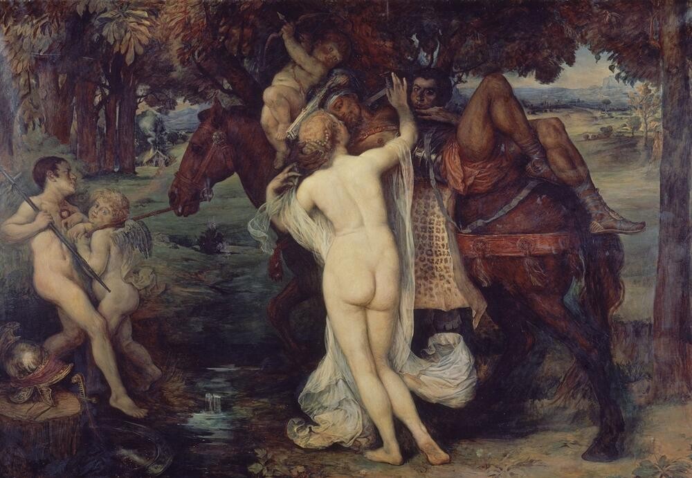 Marceliano Santa Maria, Unbekannt (ENGEL, EROTIK, PFERD (TIER), SCHLEIER, SPANISCHE KUNST, KÖRPER, STUTE, SANDALETTE)