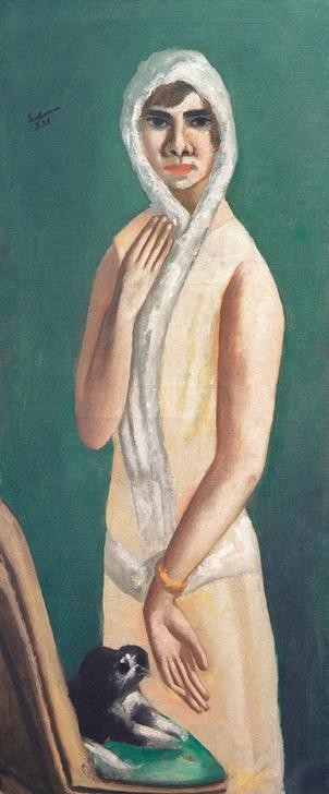 Max Beckmann, Bildnis Quappi Beckmann (Kunst,Persönlichkeiten)