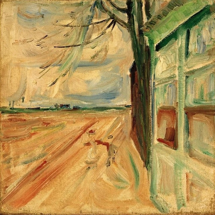 Edvard Munch, Von ‘Am Strom' (Landschaft,Expressionismus,Studie,Norwegische Kunst)