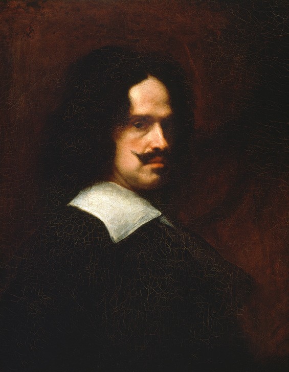 Diego Rodriguez de Silva y Velasquez, Selbstbildnis (Künstler,Maler (Künstler),Mann,Barock,Selbstbildnis,Portrait,Spanische Kunst,Person)