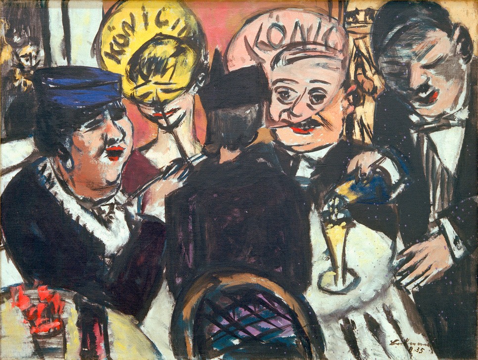 Max Beckmann, Königin-Bar (Kunst,Mensch und Gesellschaft)