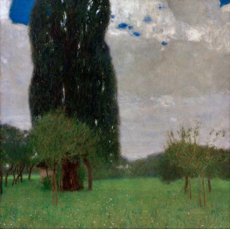 Gustav Klimt, Die große Pappel I  (Natur)