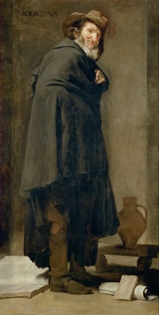 Diego Rodriguez de Silva y Velasquez, Menippos (Kopfbedeckung,Kunst,Literatur,Mann,Barock,Philosophie,Portrait,Spanische Kunst,Kyniker,Kleidung (Allgemein),Ganzfigurig,Person)