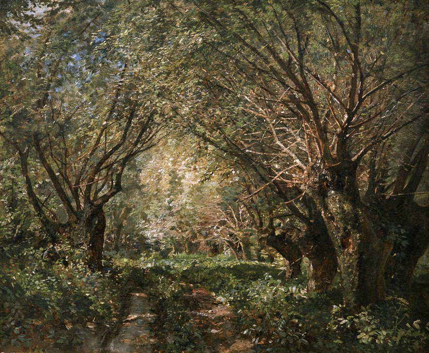 Marie Egner, Weidenallee in Stillfried an der March  (Natur)