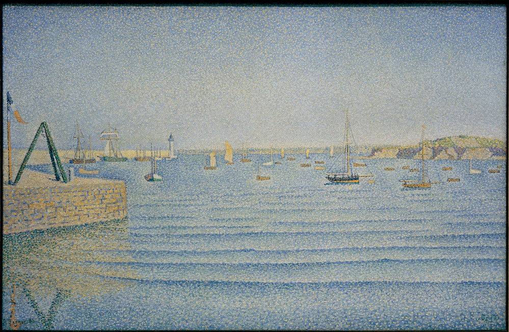 Paul Signac, Der Hafen von Portrieux  (Orte und Reise