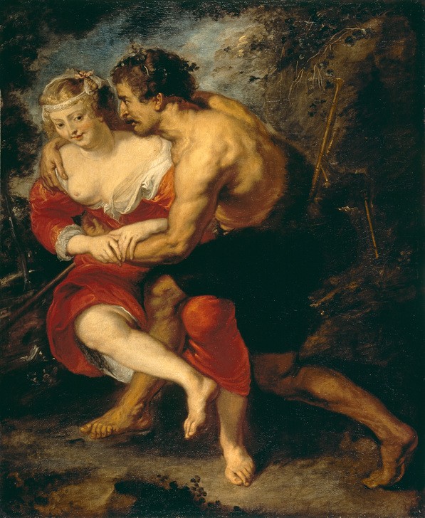 Peter Paul Rubens, Schäferszene (Flämische Kunst,Kunst,Liebe,Liebe Und Ehe,Liebespaar,Mensch,Barock,Libido,Leidenschaft,Pastorale,Bukolik,Umarmung,Niederländische Kunst,Schäferin,Schäfer)