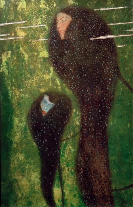 Gustav Klimt, Nixen (Silberfische)  (Religion und Glaube