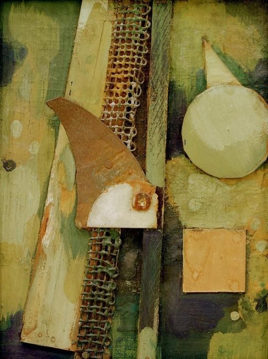 Kurt Schwitters, Merzbild 35 A (Abstraktion, Collage, Stoff, Pappe, Papierschnipsel, Dadaismus, Merzbilder,  Wohnzimmer, Wunschgröße,)
