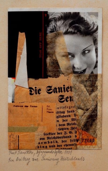 Kurt Schwitters, Ein Beitrag zur Sanierung Deutschlands (Dadaismus,Deutsche Kunst,Geschichte,Kunst,Weimarer Republik)