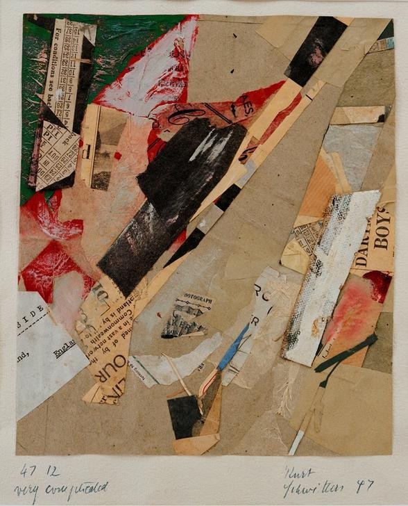 Kurt Schwitters, 47 12 very complicated (Dadaismus,Deutsche Kunst,Kunst)