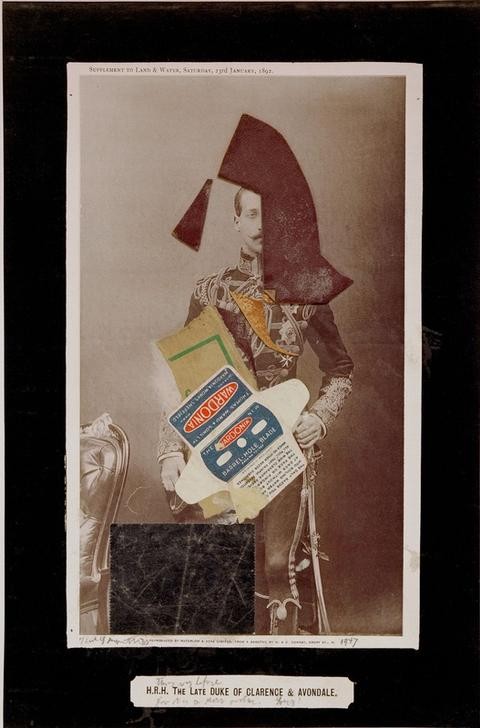 Kurt Schwitters, The Late Duke of Clarence and Avondale (Dadaismus,Deutsche Kunst,Kunst,Mann,Portrait)