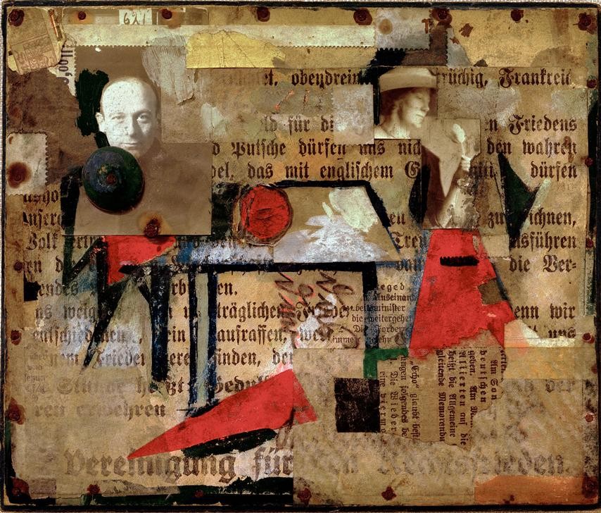 Kurt Schwitters, Das Bäumebild (Dadaismus,Deutsche Kunst,Kunst)