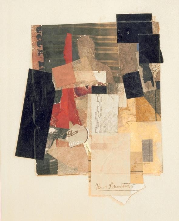 Kurt Schwitters, Mz 1926,2. selbst oben. für Janssen 1936 (Dadaismus,Deutsche Kunst,Kunst,Selbstbildnis)