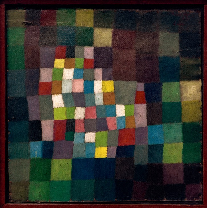 Paul Klee, Abstract mit Bezug auf einen blühenden Baum (Bauhaus,Deutsche Kunst,Kunst,Abstrakte Kunst,Schweizerische Kunst)