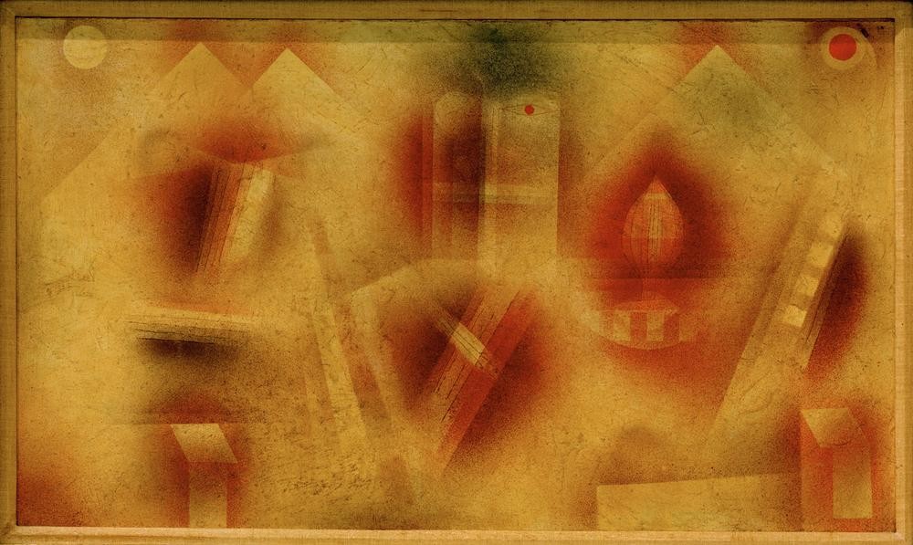 Paul Klee, Stilleben mit Fragmenten (Bauhaus,Kunst,Stillleben,Abstrakte Kunst,Schweizerische Kunst)
