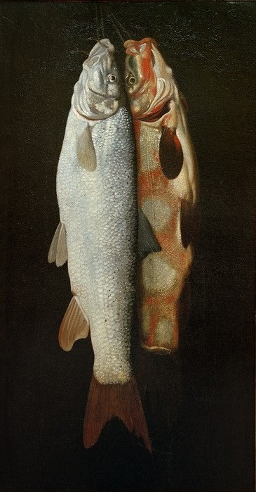 Sebastian Stoskopff, Fischstillleben (Deutsche Kunst,Kunst,Barock,Nahrungsmittel,Fisch,Stillleben)