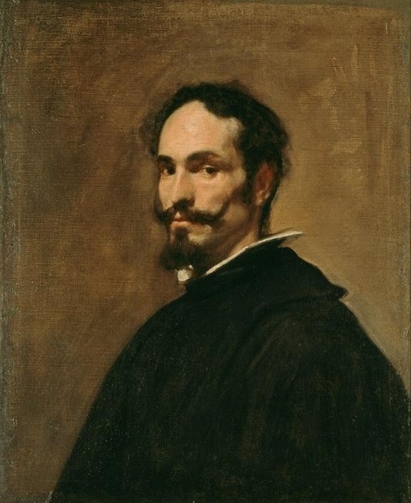 Diego Rodriguez de Silva y Velasquez, Porträt eines Mannes (José Nieto?) (Kunst,Mann,Mensch,Bart,Barock,Portrait,Spanische Kunst,Brustbild)