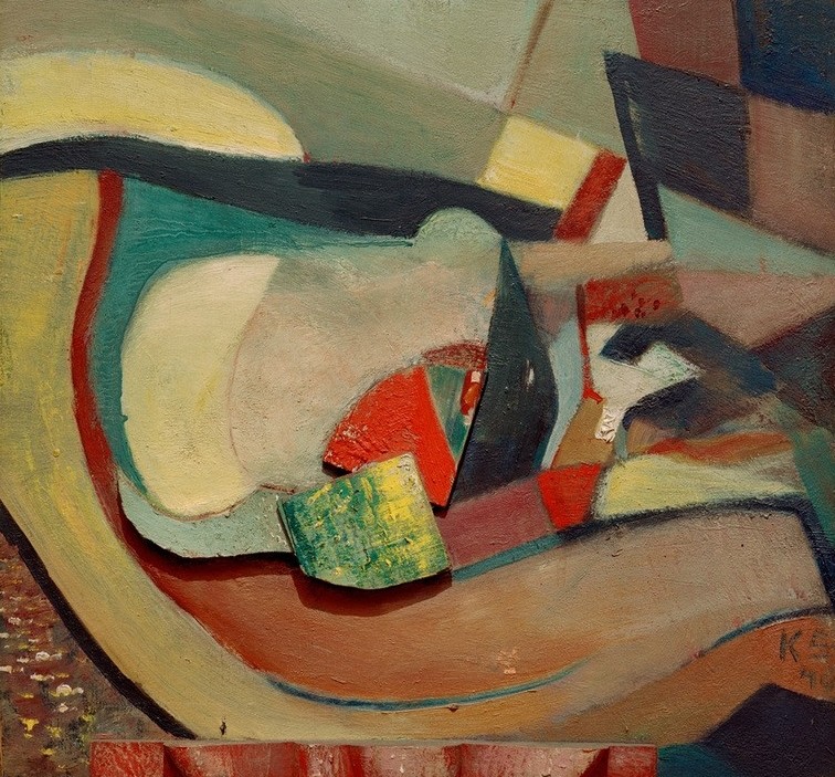 Kurt Schwitters, Relief mit rotem Fuß (Dadaismus,Deutsche Kunst,Kunst)