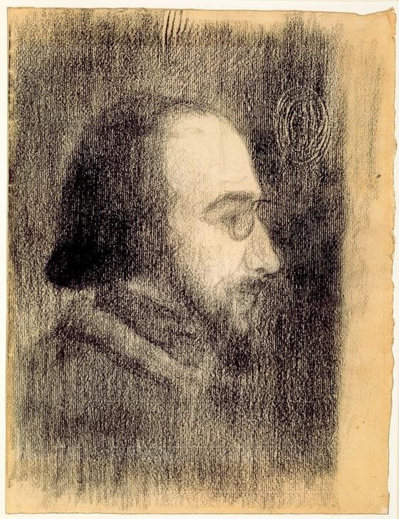 Paul Signac, Erik Satie (Komponist,Kunst,Mann,Musik,Portrait,Französische Kunst,Person,Zwicker)