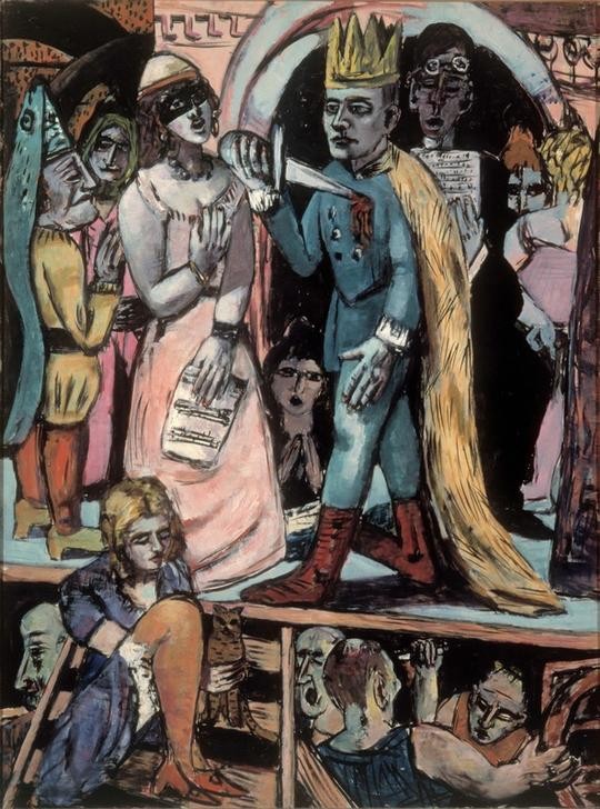 Max Beckmann, Schauspieler (Kunst,Kultur und Unterhaltung)