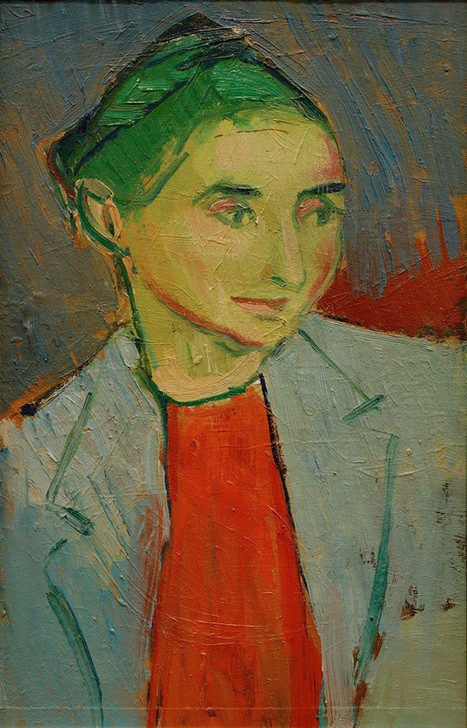 Alexej von Jawlensky, Lettisches Mädchen  (Mensch und Gesellschaft)