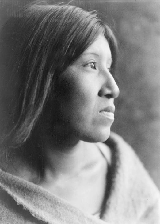 Edward S. Curtis, Unbekannt (FRAU, VÖLKERKUNDE, INDIANER, PORTRAIT, INDIANERIN, CAHUILLA)
