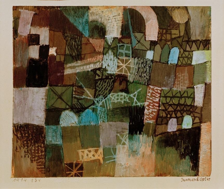Paul Klee, Innenarchitektur (Architektur,Deutsche Kunst,Kunst,Interieur,Schweizerische Kunst)