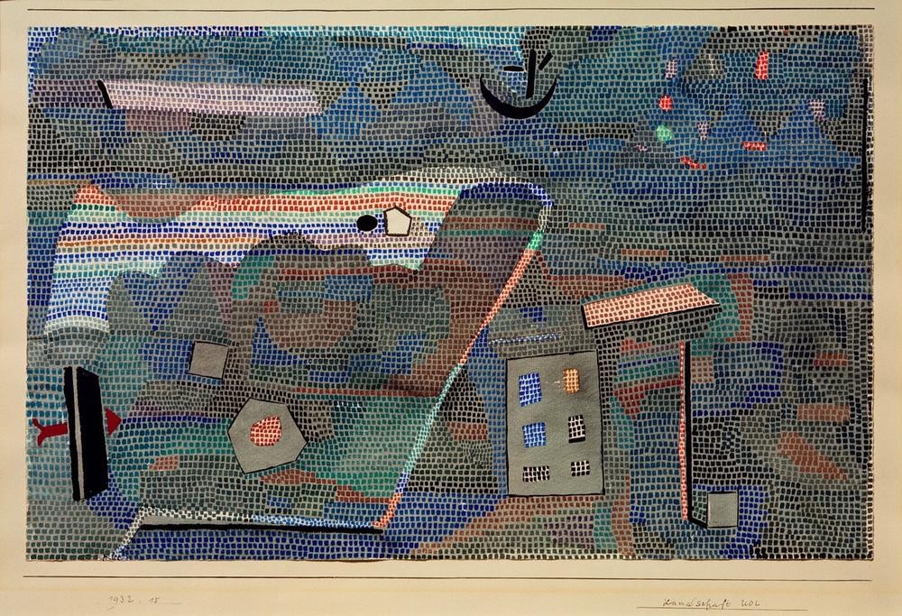 Paul Klee, Landschaft UOL (Bauhaus,Deutsche Kunst,Haus,Kunst,Landschaft,Schweizerische Kunst,Abstraktion)