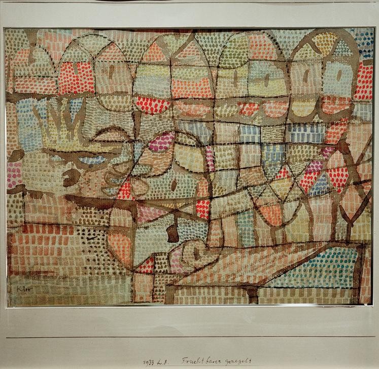 Paul Klee, Fruchtbares geregelt (Deutsche Kunst,Kunst,Fruchtbarkeit,Schweizerische Kunst,Abstraktion)