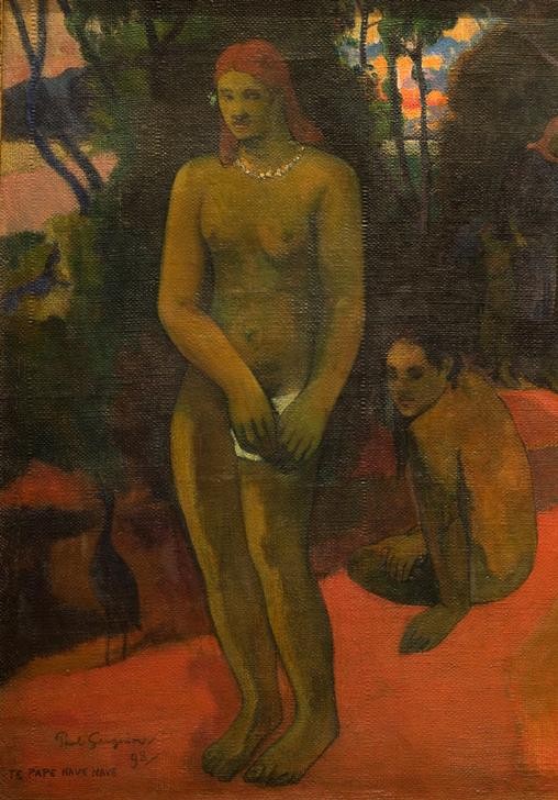 Paul Gauguin, P. Gauguin, Te Pape Nave Nave (Frau,Kunst,Völkerkunde,Akt,Quelle,Französische Kunst,Trinkwasser,Bevölkerung,Land Und Leute)