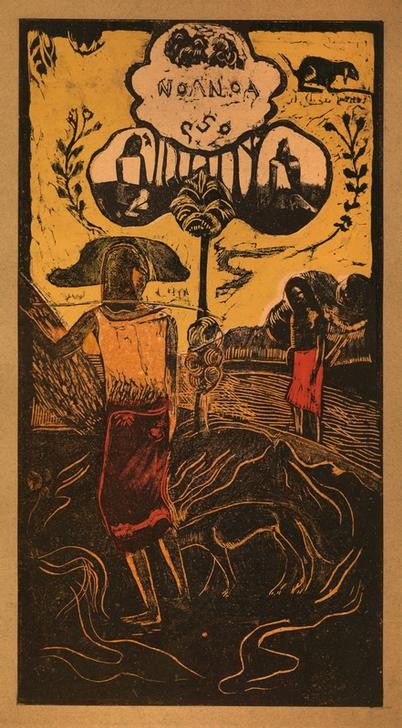 Paul Gauguin, Noa Noa (Frau,Kunst,Völkerkunde,Hund,Französische Kunst,Bevölkerung,Land Und Leute,Symbolik)