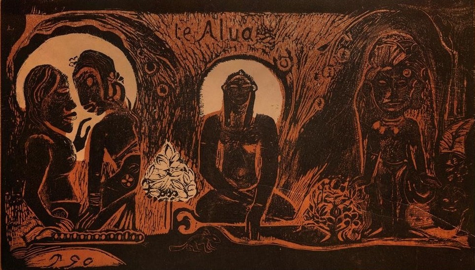 Paul Gauguin, Te Atua (Kunst,Mythologie,Religion,Völkerkunde,Naturreligion,Französische Kunst,Götter,Bevölkerung,Privatsammlung,Land Und Leute)