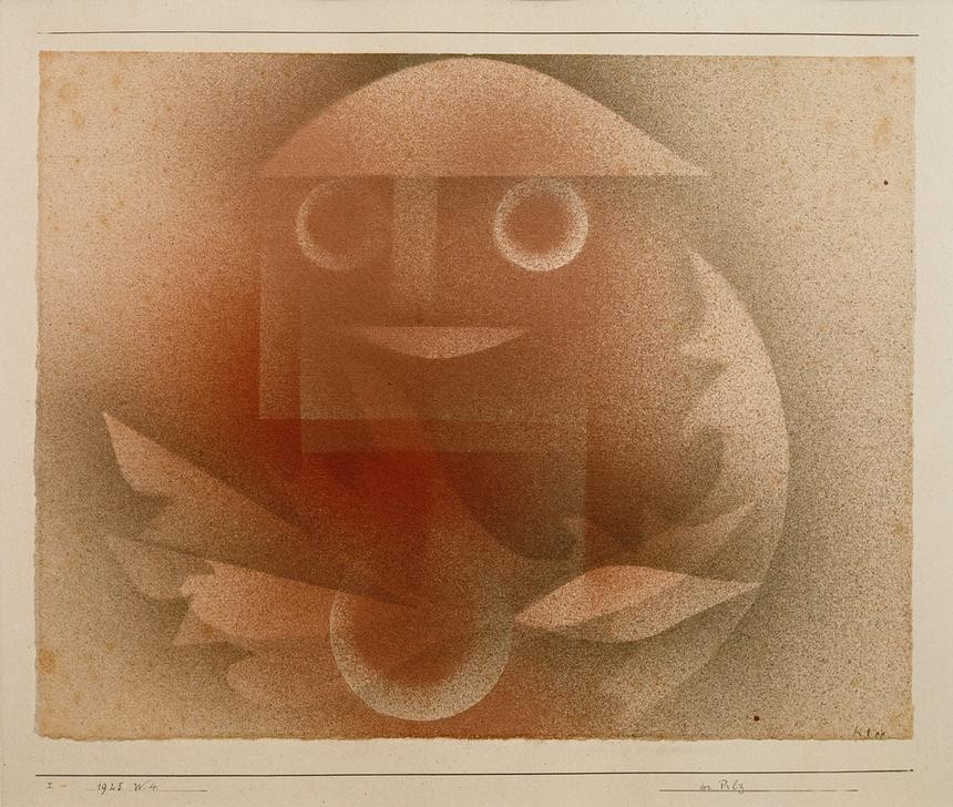 Paul Klee, Der Pilz (Botanik,Deutsche Kunst,Kunst,Schweizerische Kunst,Anthropomorphismus,Pilz,Abstraktion)