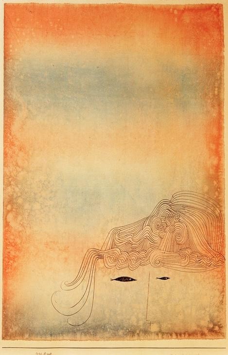 Paul Klee, Fisch – physiognomisch (Deutsche Kunst,Kunst,Zoologie,Fisch,Abstrakte Kunst,Schweizerische Kunst,Tier,Abstraktion)