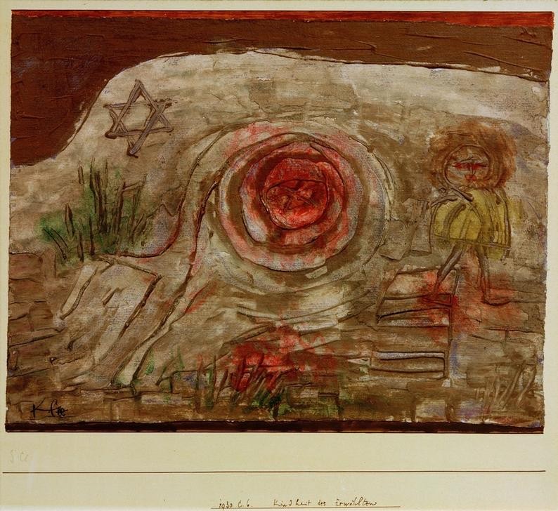 Paul Klee, Kindheit des Erwählten (Bauhaus,Deutsche Kunst,Kind,Kunst,Mensch,Stern,Abstrakte Kunst,Schweizerische Kunst,Kinderleben,Abstraktion)