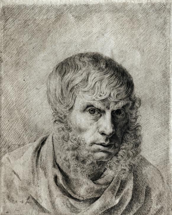 Caspar David Friedrich, Selbstbildnis (Maler (Künstler),Portrait,Person)