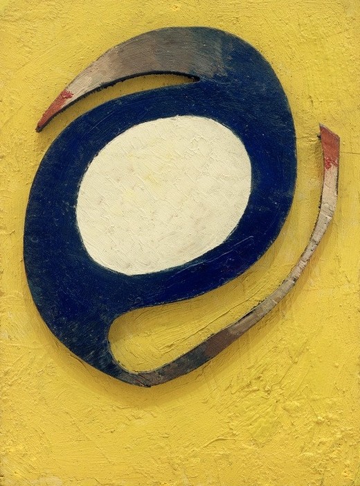 Kurt Schwitters, Blue Paragraph (Dadaismus,Deutsche Kunst,Kunst,Holz,Abstrakte Kunst)