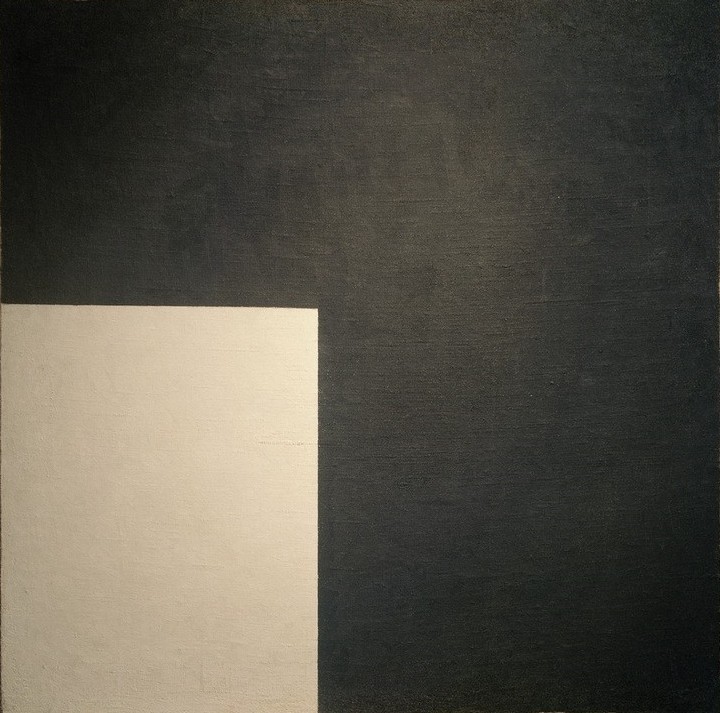 Kasimir Malewitsch, Black and White. Suprematist Composition (Kunst,Sowjetische Kunst,Geometrisch,Abstrakte Kunst,Russische Kunst,Suprematismus,Ukrainische Kunst,Schwarz,Schwarz Und Weiss,Rechteck,Weiss (Farbe))