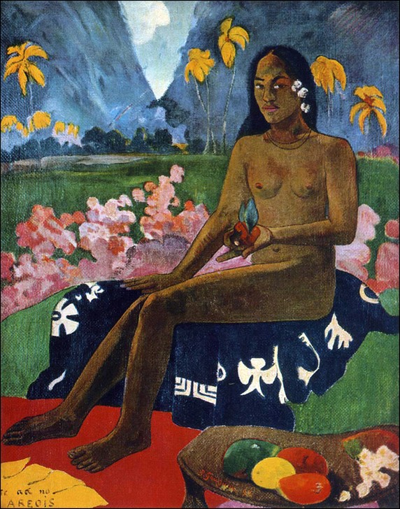 Paul Gauguin, Te Aa No Areois (Frau,Geschichte,Kunst)