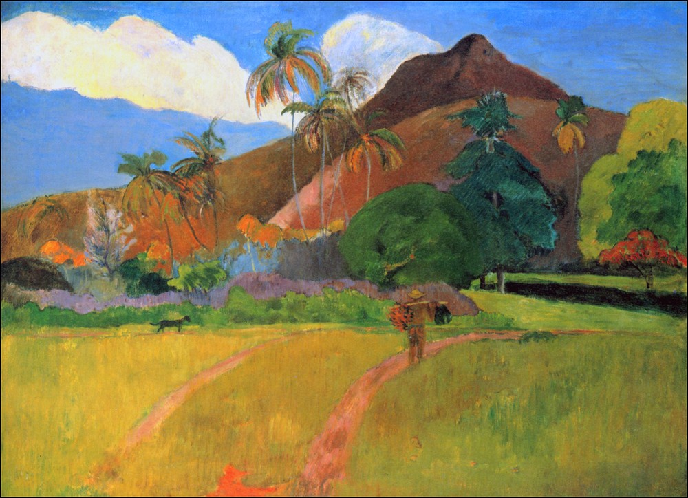 Paul Gauguin, Tahitian Landscape (Geschichte,Kunst)