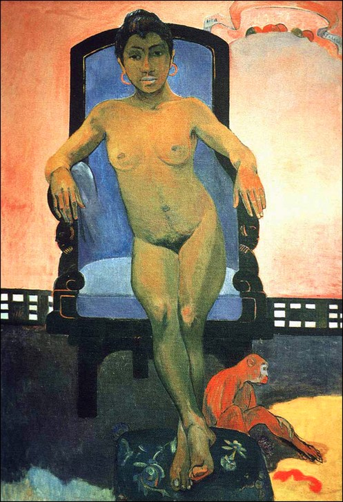 Paul Gauguin, Annah the Javanese (Frau,Geschichte,Kunst)