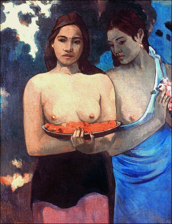 Paul Gauguin, Two Tahitian Women (Geschichte,Kunst)